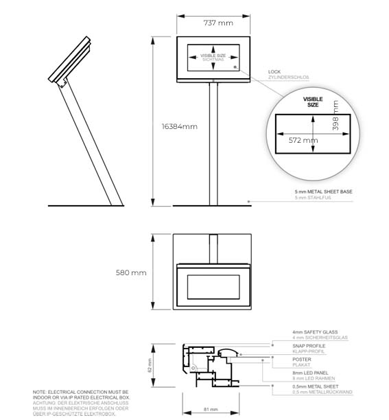 menus porta A4 et A3 